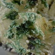 Barite with Malachite - classic USA locale