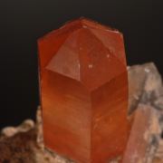Quartz - red inclusions of Hematite