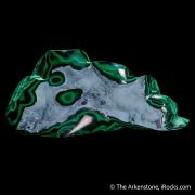 Malachite freeform carving (circa 1890s)