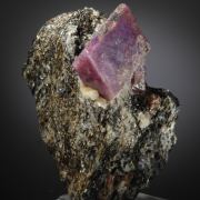Corundum V. Ruby in Schist