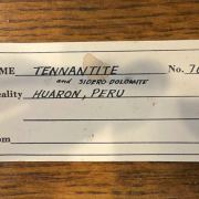 Tennantite with Siderite