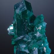Dioptase on Shattuckite