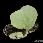 Prehnite on Epidote