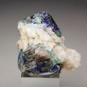 LINARITE, ANGLESITE pseudomorph after GALENA