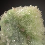 Pectolite (unusual green) with Grossular 