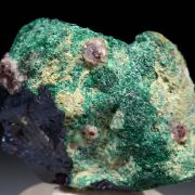 Malachite on Cuprite
