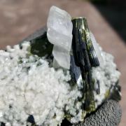 Epidote with Calcite and Albite