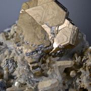 Pyrrhotite with Quartz and Sphalerite
