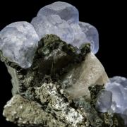 Fluorite & Fluorapatite on Muscovite