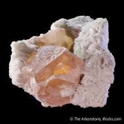 Beryl var. Morganite with Cleavelandite