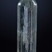 Beryl variety Aquamarine with internal open tubes