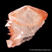 Calcite included by Hematite