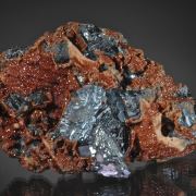 Hematite, Henritermierite, Andradite and Hausmannite