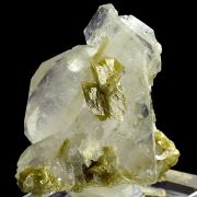 Siderite, quartz, calcite