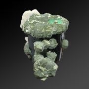 Fluorite, muscovite, tourmaline, feldspar