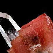 Rhodochrosite with Quartz