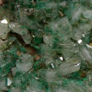 Malachite included Barite