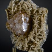 Scorodite with Pyrite