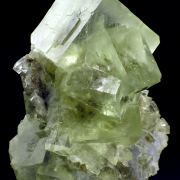 Fluorite, quartz MONGOLIA