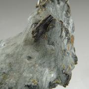 Epidote on Byssolite