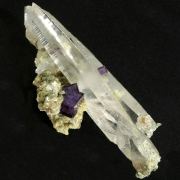 Quartz with Fluorite and Muscovite