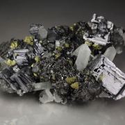 skeletal GALENA, CHALCOPYRITE