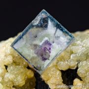 Fluorite, Arsenopyrite on Ferberite