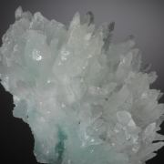 Aragonite - crystallized, with Copper coloring