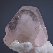 Apatite (Fluorapatite) on Albite