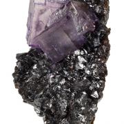 Fluorite on Sphalerite