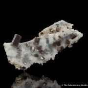 Pyromorphite on Quartz