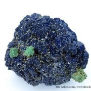 Azurite With Malachite Pseudo. Cuprite