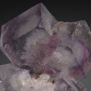 Fluorite with Quartz and Dolomite