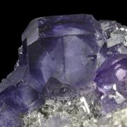 Fluorite with Quartz