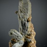 Quartz with Hedenbergite inclusions and Andradite