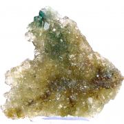 Dioptase, quartz