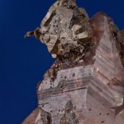 Calcite Included With Copper, With Copper & Quartz