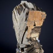 Cubanite-large twinned crystals