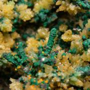 Mimetite with Malachite