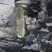 Galena, calcite
