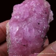 Calcite Var. Cobaltian With Copper