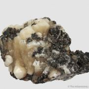 Plumboan Aragonite var. Tarnowitzite (fl)