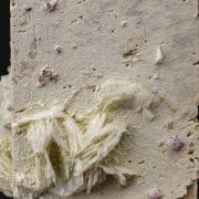 Lepidolite on Microcline