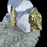 Galena, chalcopyrite, quartz