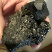 Spinel on Biotite