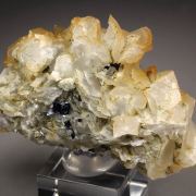 GALENA - SPINEL LAW TWIN, CALCITE