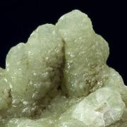 Prehnite Cast After Anhydrite With Calcite