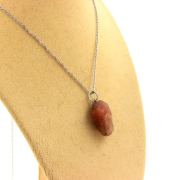 Raw Oregon Sunstone necklace. 12.08 ct.