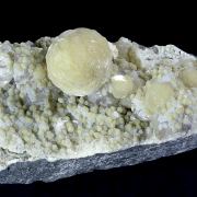 Gyrolite with Calcite