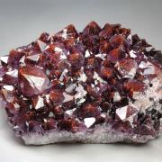 QUARTZ var. AMETHYST with HEMATITE inclusions